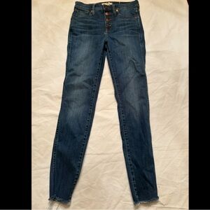 Madewell High Rise Skinny Jeans